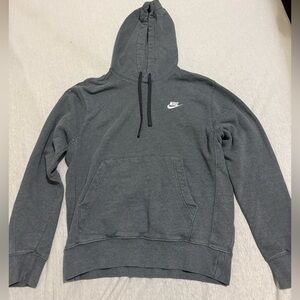 Nike Men's Charcoal Hoodie Sweater